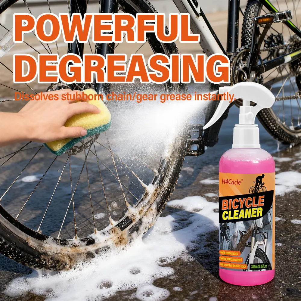 Bicycle Maintenance Cleaner Bicycle Chain Cleaning & Degreasing Liquid Degreaser Bike Chain Cleaner, Glossy Protective Layer