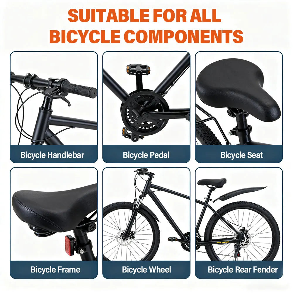 Bicycle Maintenance Cleaner Bicycle Chain Cleaning & Degreasing Liquid Degreaser Bike Chain Cleaner, Glossy Protective Layer